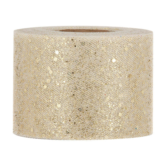 BRILLIANT TULLE CM7X50MT GOLD