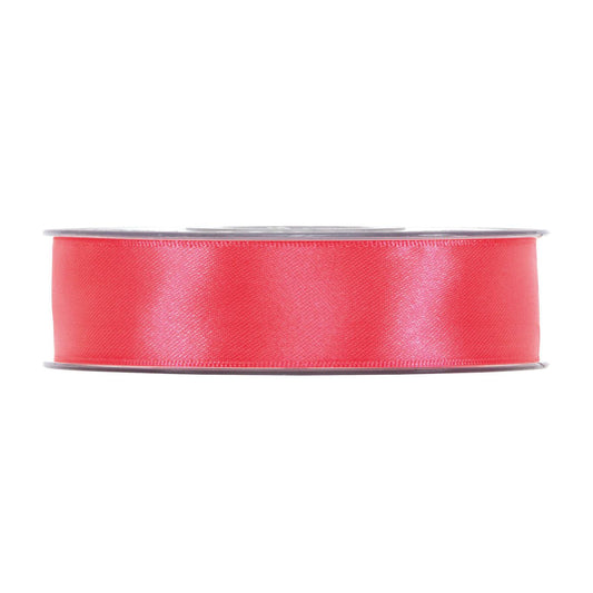 Nastro doppio raso paradise pink 25 mm