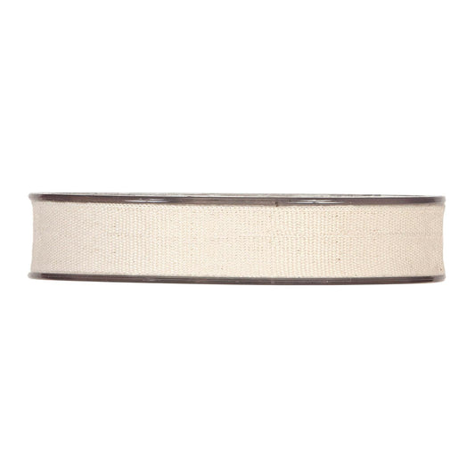 Nastro cotone natural mm15x10mt