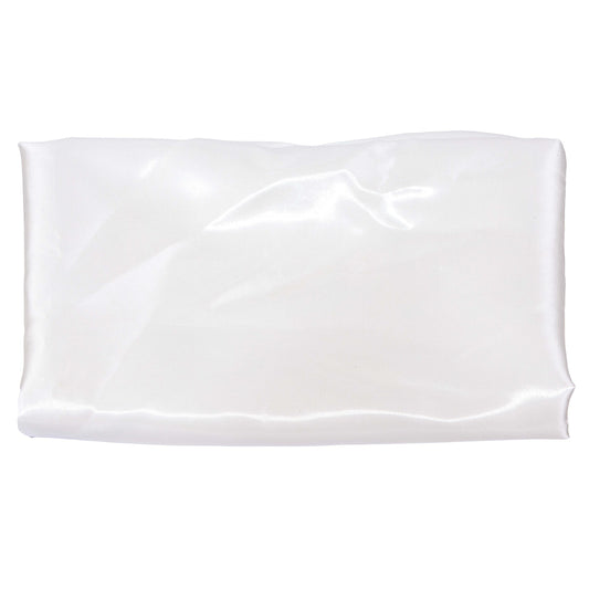 SHINY SATIN ROLL CM 48X 2.5 MT WHITE