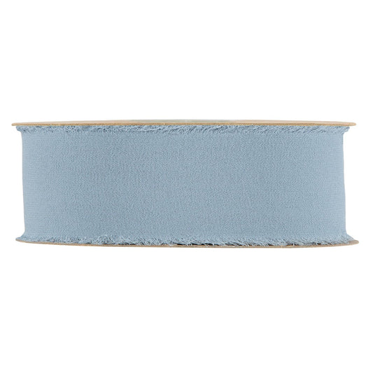 ORGANDY RIBBON MM30X10MT SMOKEY BLUE