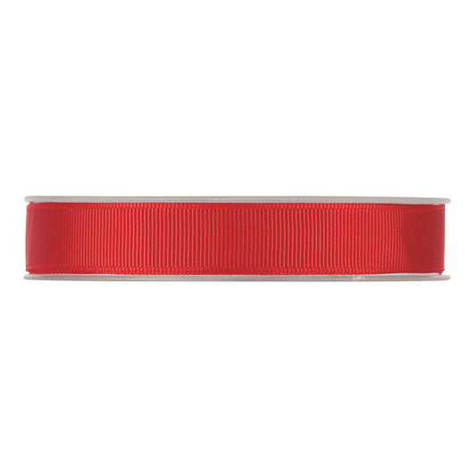 NASTRO GROS GRAIN MM15X20MT RED