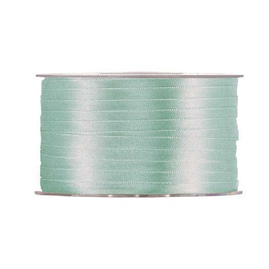 Nastro doppio raso Frosty green 3 mm x 1