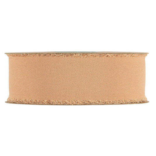 ORGANDY RIBBON MM30X10MT CARAMEL