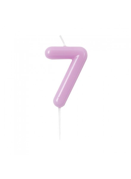 CANDELINA GLOSSY N7 CM 10.5 MALVA