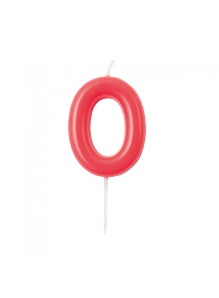 CANDELINA GLOSSY N 0CM 10.5 LAMPONE C/PK