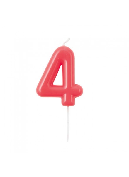 CANDELINA GLOSSY N 4  CM 10.5 LAMPONE