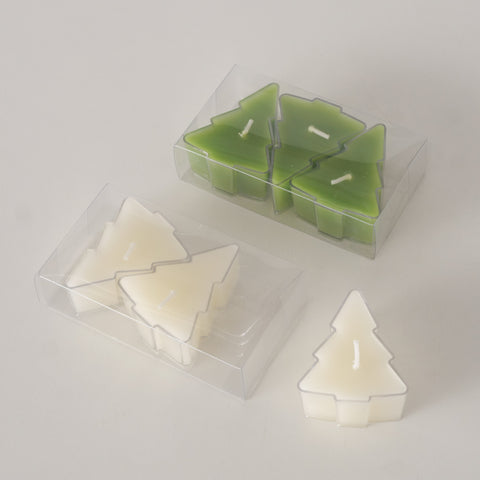 SET 3 CANDELE TANNE MAT.MISTI 5X4,2 H2,2
