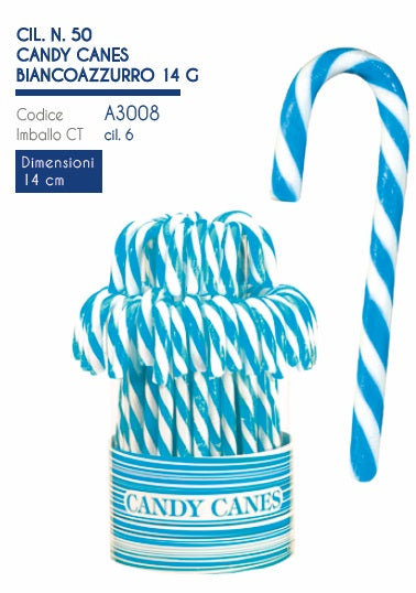 candy canes biancoazzurro g.