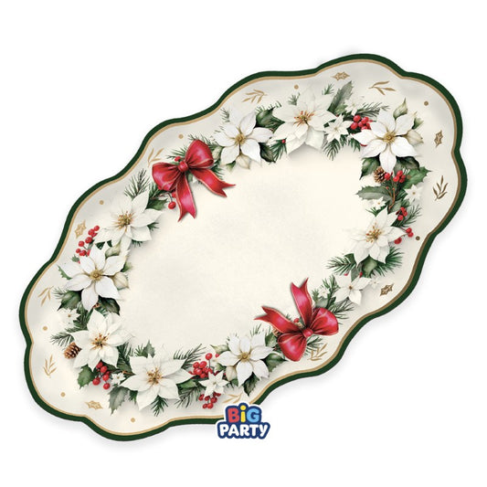 2 Raviere cm.36 x 20 Vintage Christmas