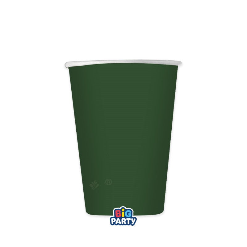 6 Bicchieri cc.250 Wavy Verde Foresta