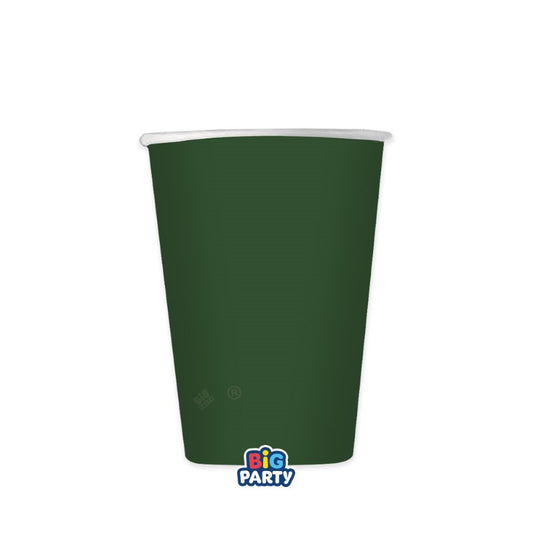 6 Bicchieri cc.250 Wavy Verde Foresta