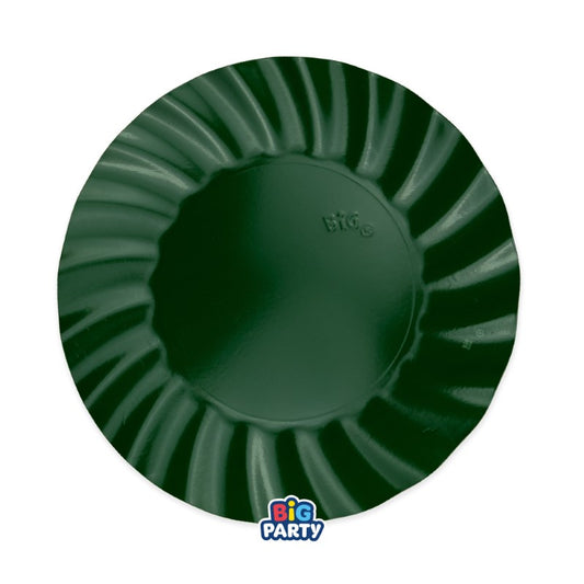 6 Piatti cm.25 Wavy Verde Foresta