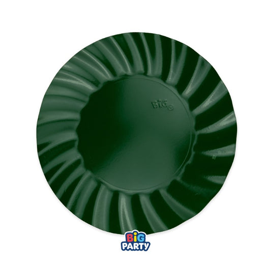 6 Piatti cm.20 Wavy Verde Foresta