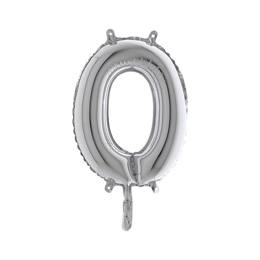 Pall. Mylar Numero 0 cm.36 (14") Argento
