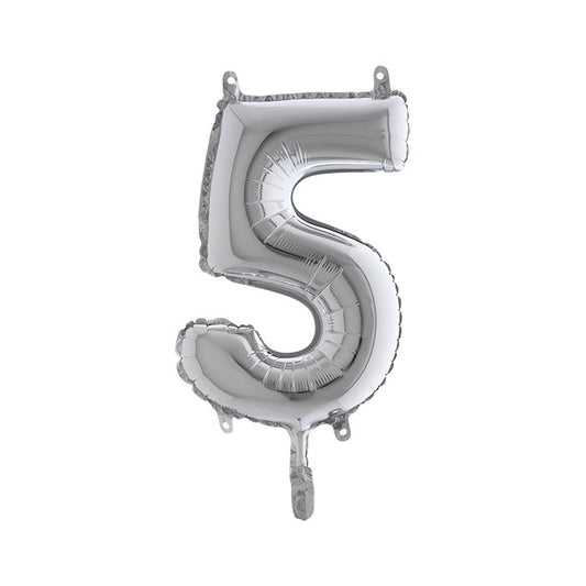 Pall. Mylar Numero 5 cm.36 (14") Arg