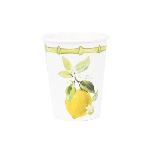 CF.8 BICCHIERI 250 CC. LEMON TREE