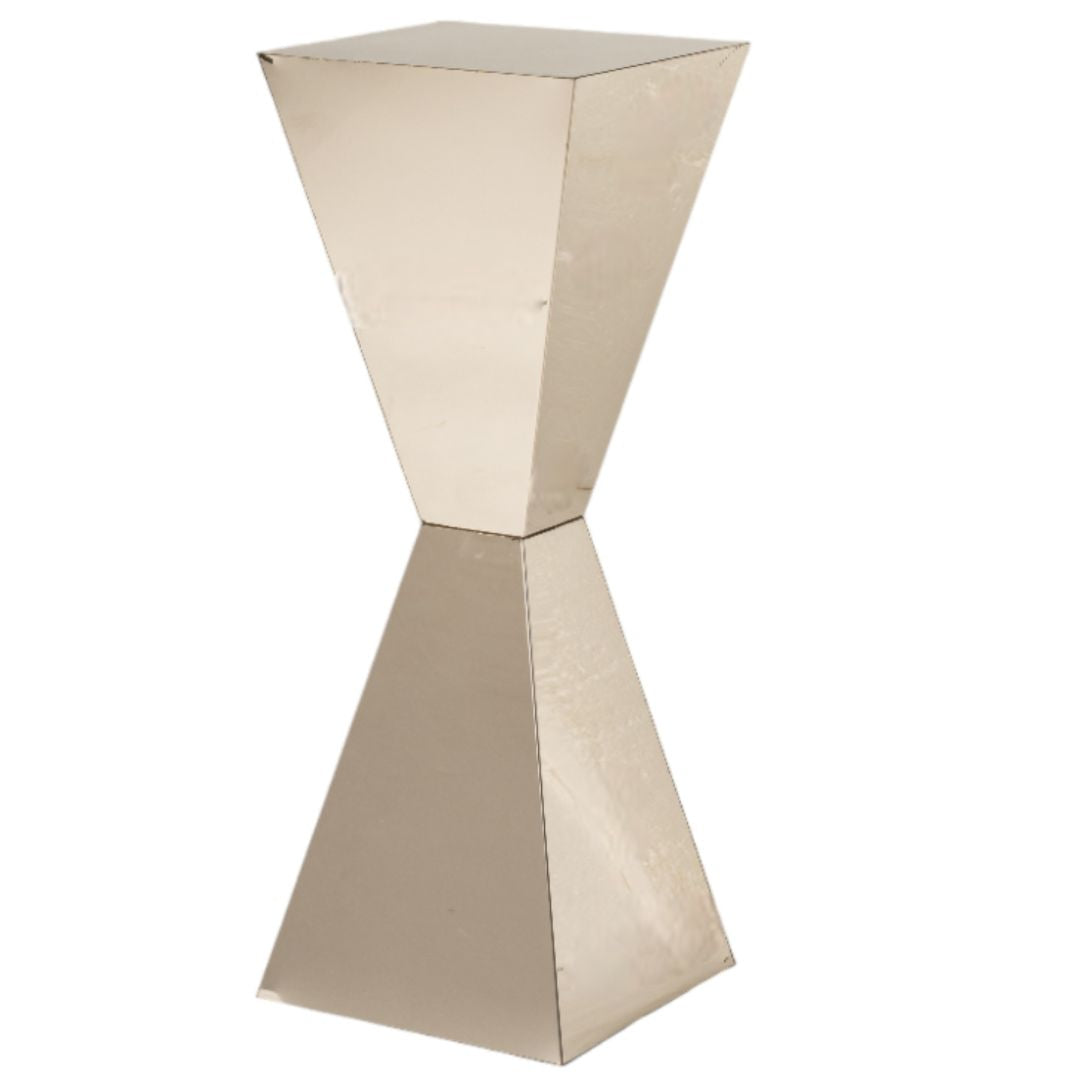 COLONNA QUADRA CLESSIDRA SPECCHIATA H100