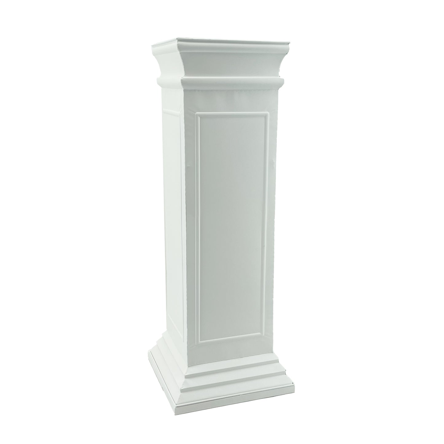 COLONNE S/3 QUADRATE BIANCHE S D30 H60-B