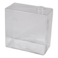 VASETTO TRASP.10X5X11CM VETRO