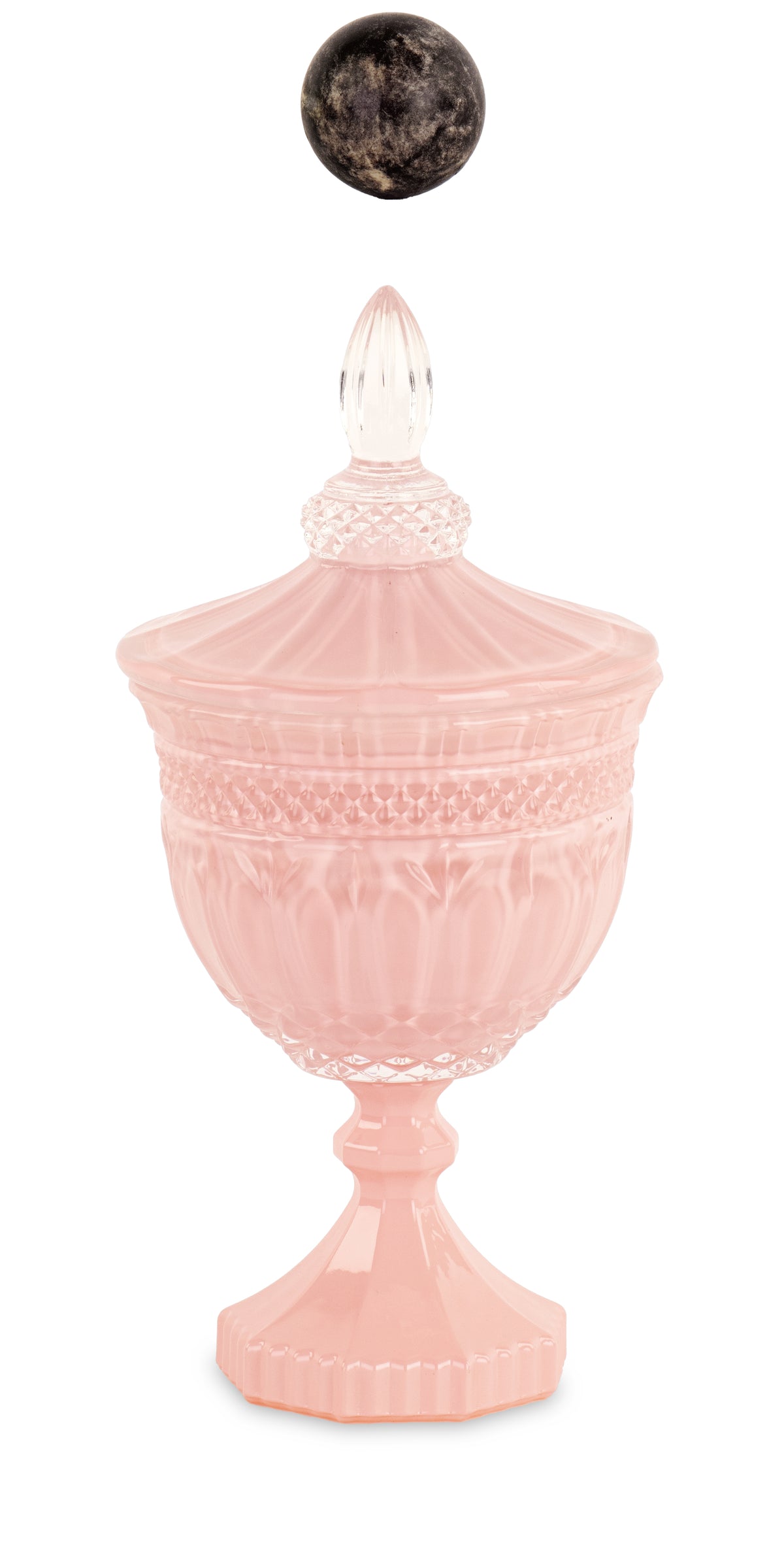 POTICHE COPPA ROSA C/SCATOLA D.115XH.240