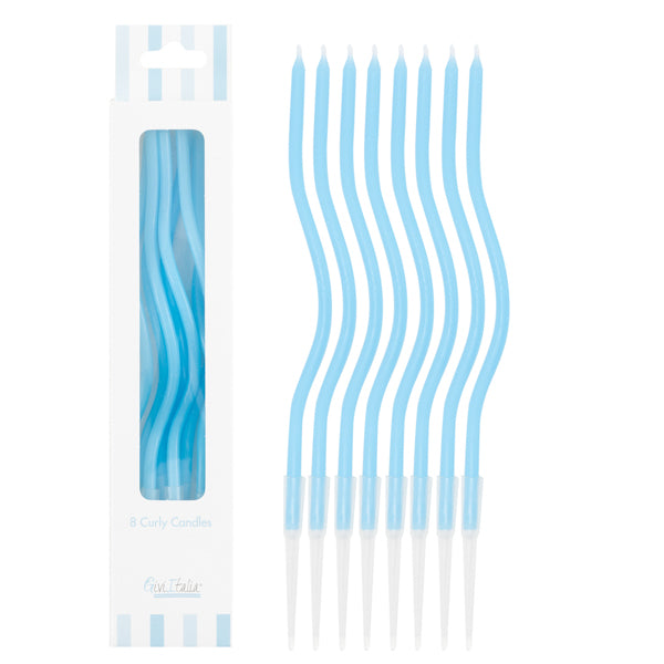 CF  DA 8 CANDELINE CURLY AZZURRE