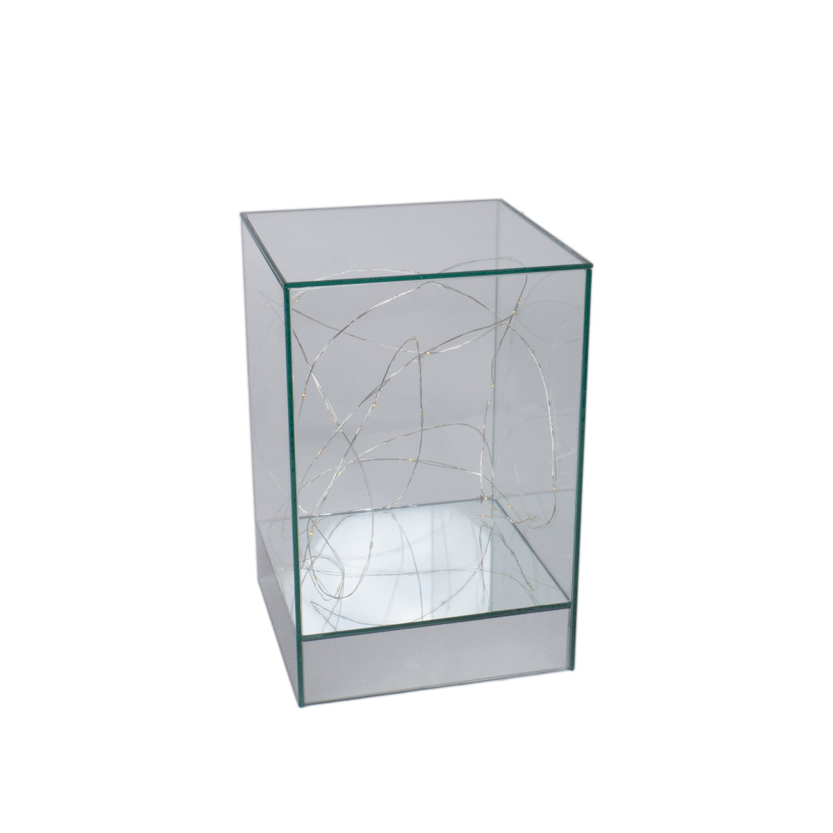 ALZATA LED 20X20X40CM REM.CONTR. VETRO