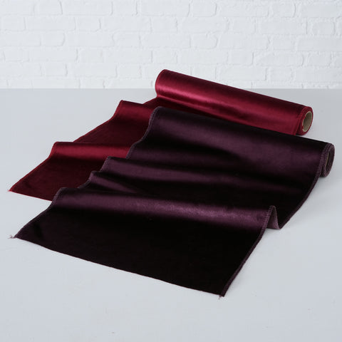 RUNNER ROT VELVET POLIESTERE 200X35