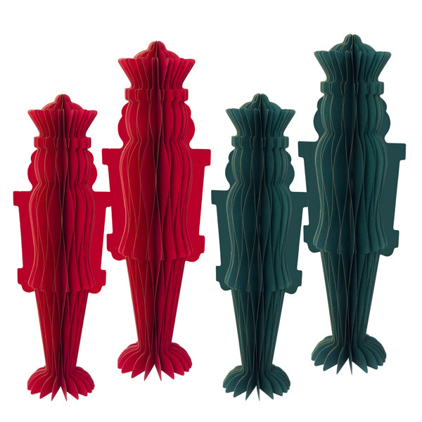 CF.2  DEC.NUTCRACKER ROSSO VERDE 2 ASS C