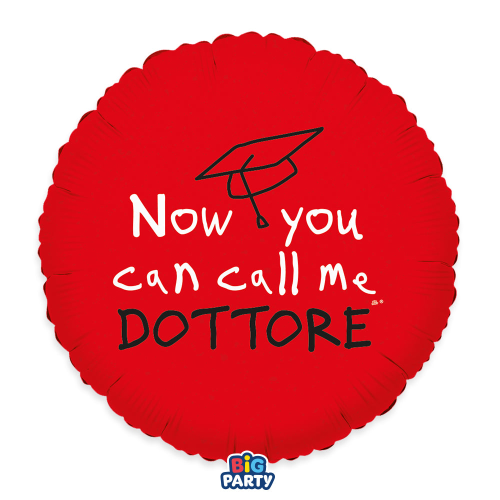 Pall. Foil Tondo cm.45 Laurea Call Me Do