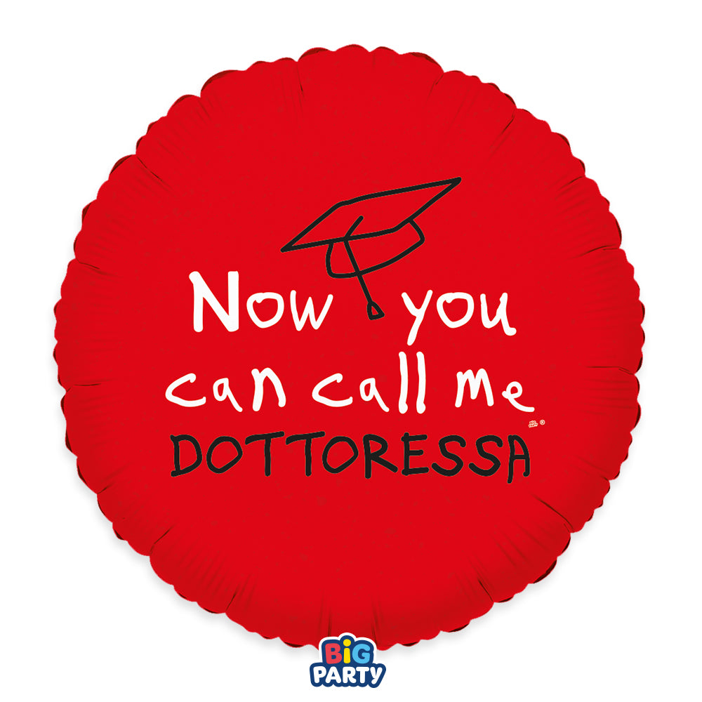 Pall. Foil Tondo cm.45 Laurea Call Me Do