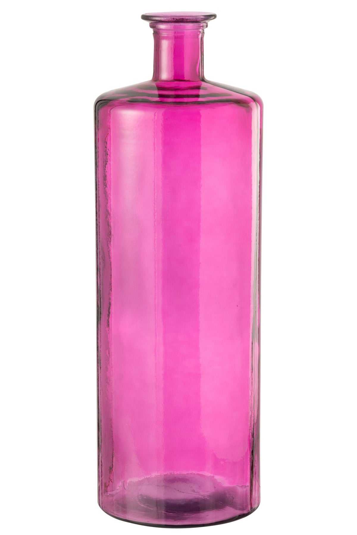 VASE BOTTLE GL PINK L (25x25x75cm)