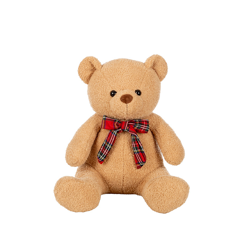 PELUCHE ORSETTO SEDUTO CON SCIARPA H50