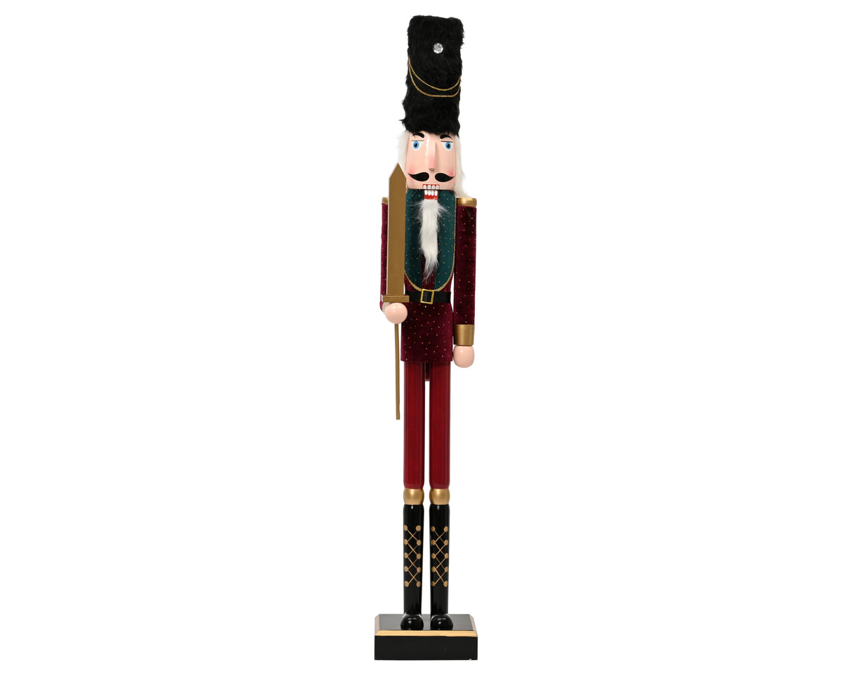 Notenkraker vurenhout velvet w gold glit