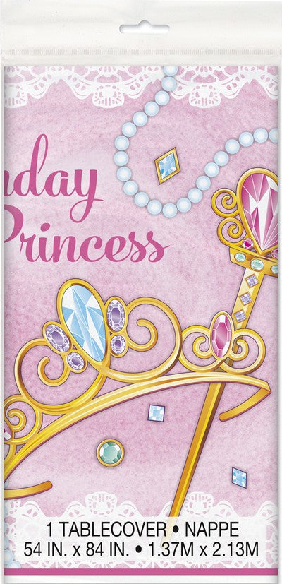 TOVAGLIA PLASTICA PINK PRINCESS 120X240