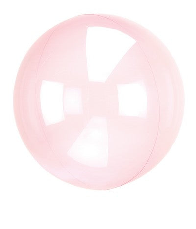 CLEARZ CRYSTAL DARK PINK FOIL BALLOON