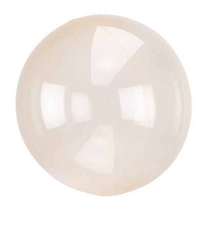 CLEARZ CRYSTAL ORANGE FOIL BALLOON