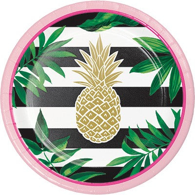 PIATTO Ø 20 CM. PINEAPPLE WEDDING