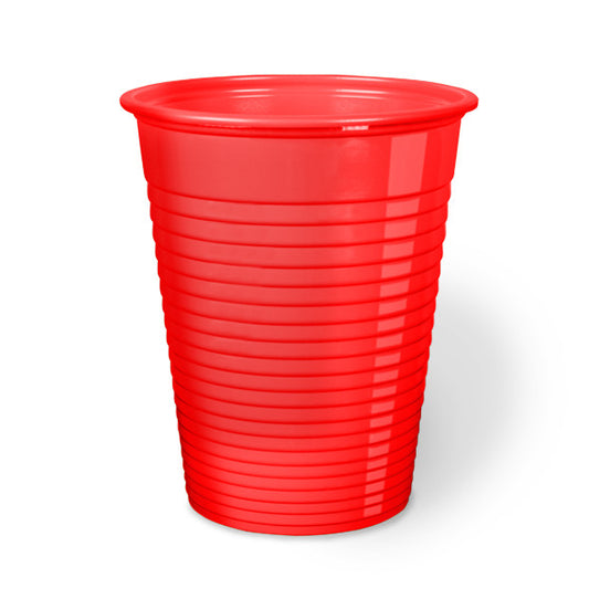 BICCH. COLORATI ROSSO 200CC 50PZ