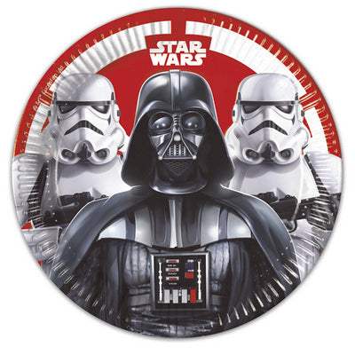 Piatto 23 Cm 8 Pz * Star Wars Final Batt
