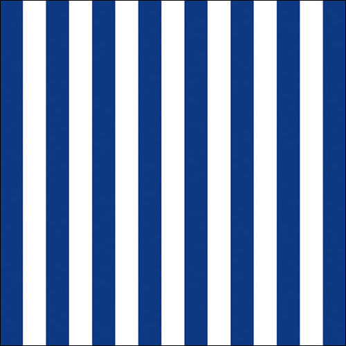 TOVAGLIOLO 33X33 RIGHE NAVY BLUE