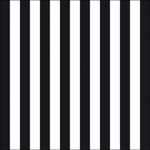 TOVAGLIOLO 33X33 STRIPES BLACK