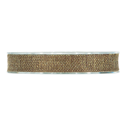 SHINY STRIPES MM15X12MT DARK BROWN