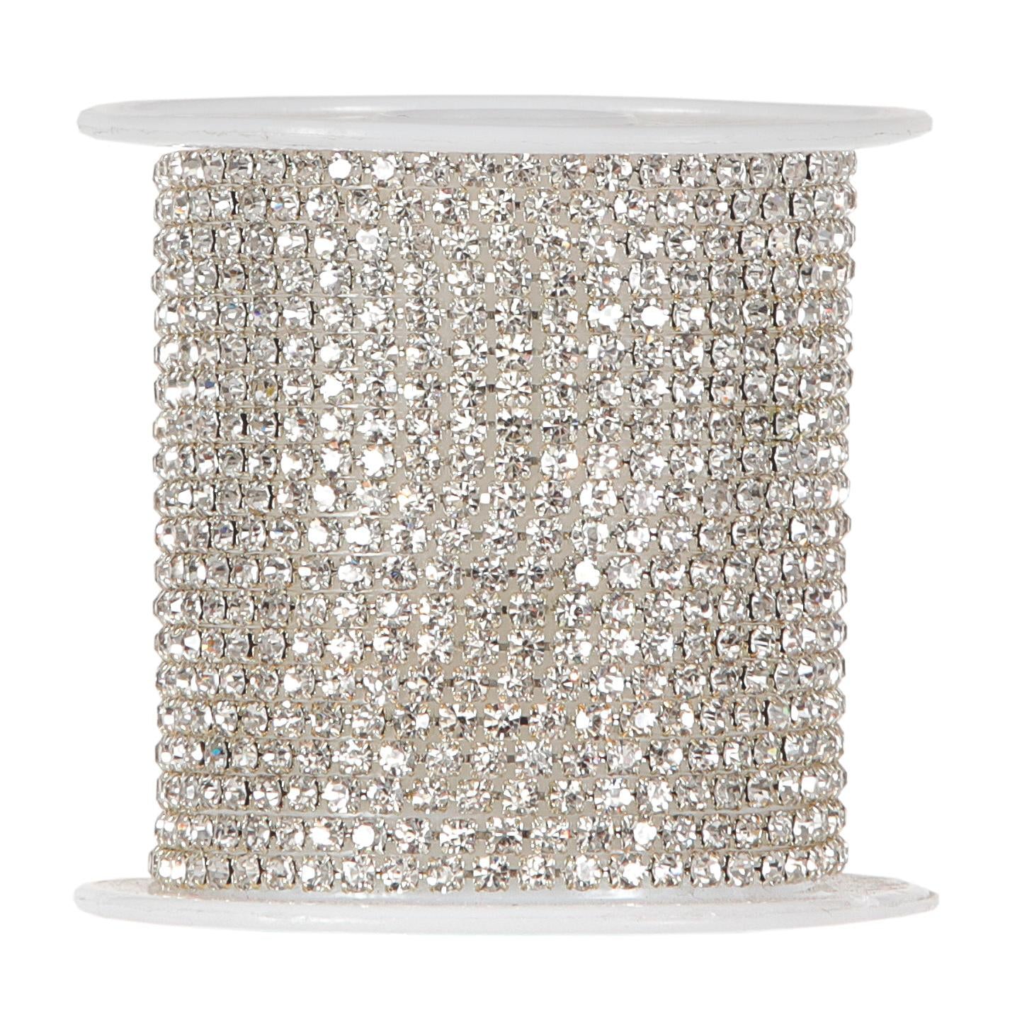 FILO STRASS MM3X3MT SILVER