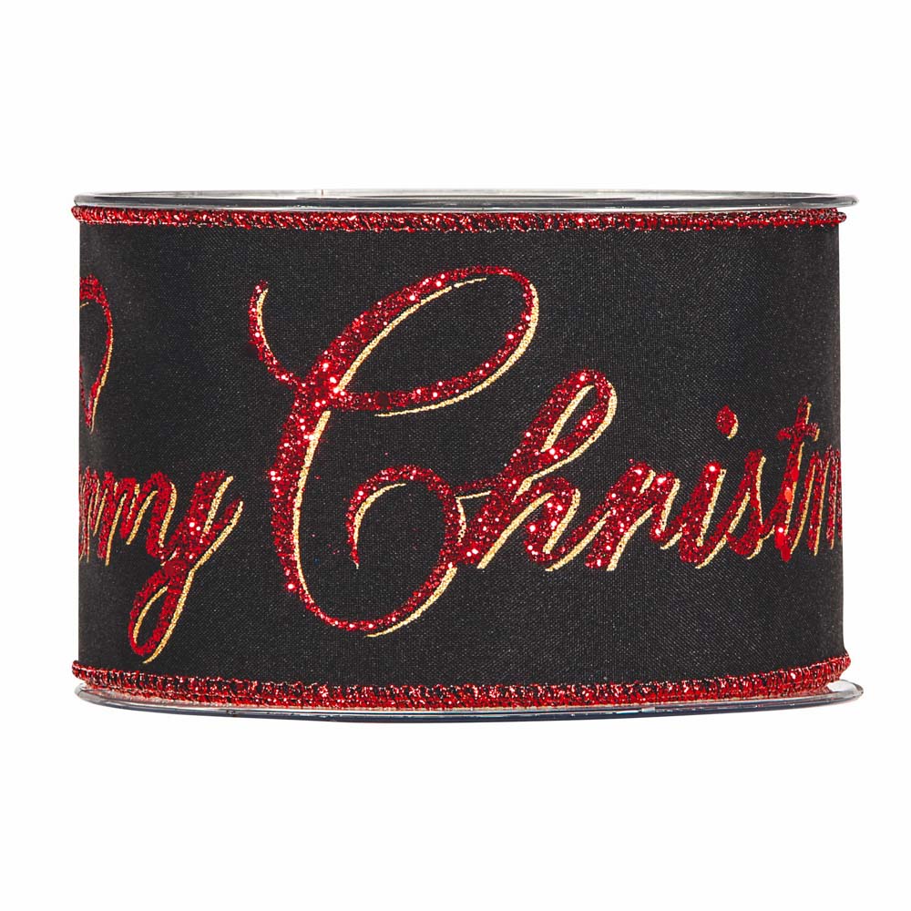 NASTRO MERRY IN BLACK MM63X10MT