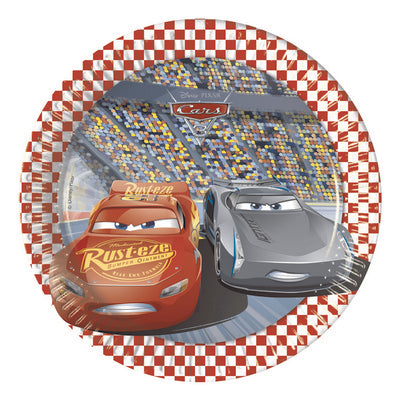 PIATTO 20 CM 8 PZ * CARS 3