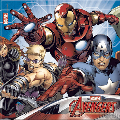 TOVAGLIOLO 33 X 33 20 PZ * AVENGERS MIGH