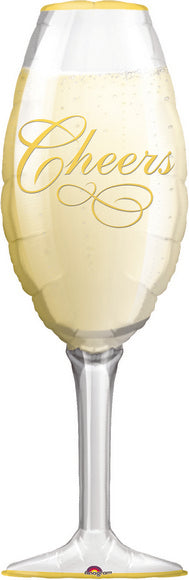 PALLONCINO IN FOIL  BICCHIERE CHAMPAGNE