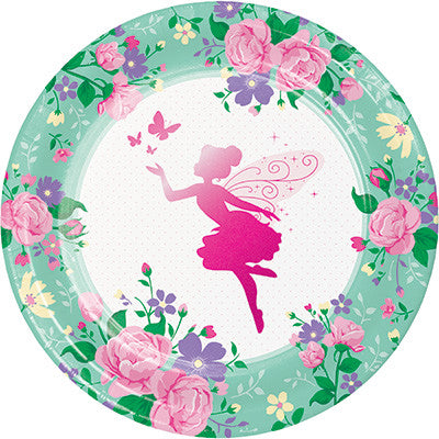 PLT9 FOIL 12/8CT FLORAL FAIRY SPARKLE