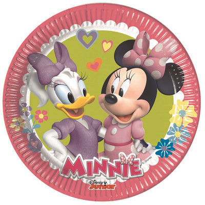 PIATTO PIANO Ø 20 CM. MINNIE HAPPY HELP